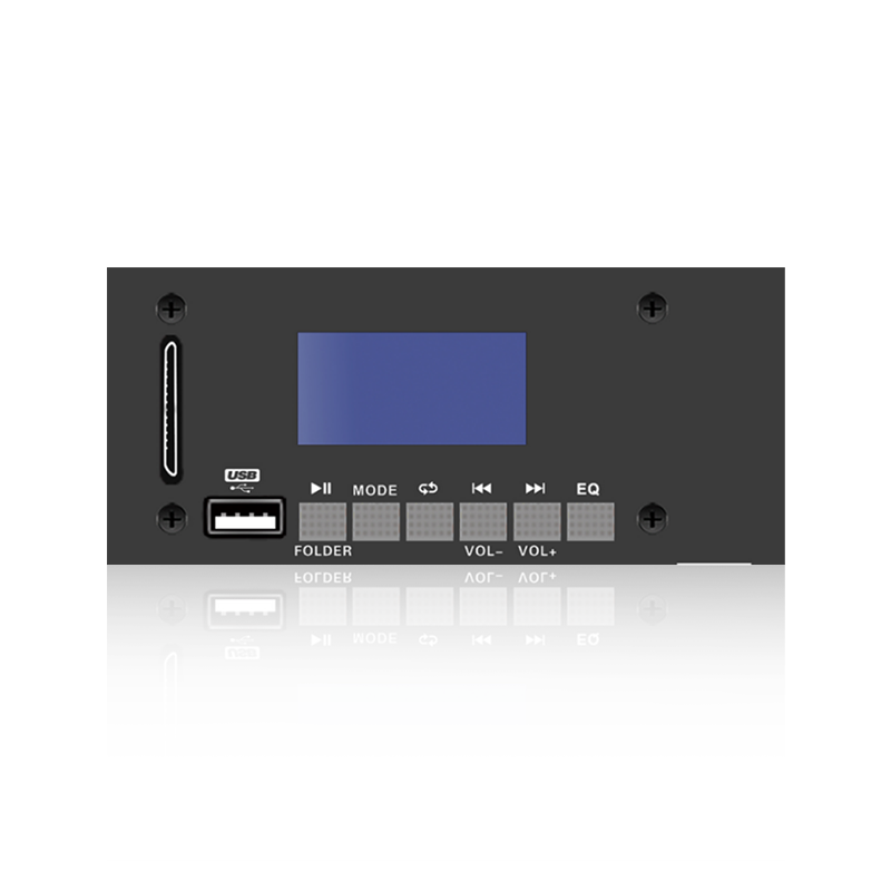 LCD6226: Hatgombos SD/USB csatlakozós LCD képernyős MP3 lejátszó Bluetooth-val, TWS