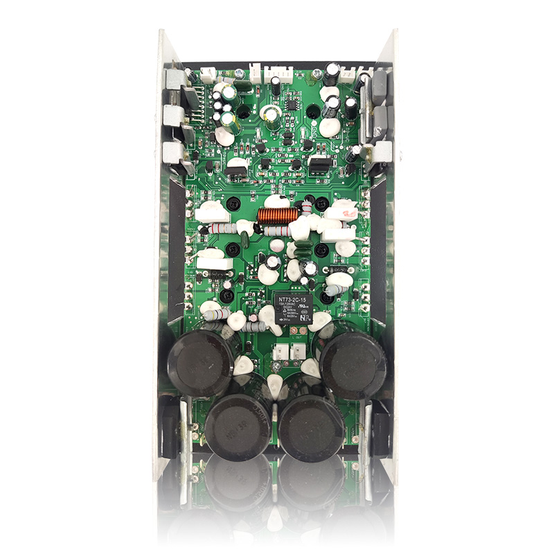 AMP400H+7294: LP 400W+HP 100W nagy teljesítményű U-alakú alumínium radiátor H osztályú teljesítményerősítő modullal