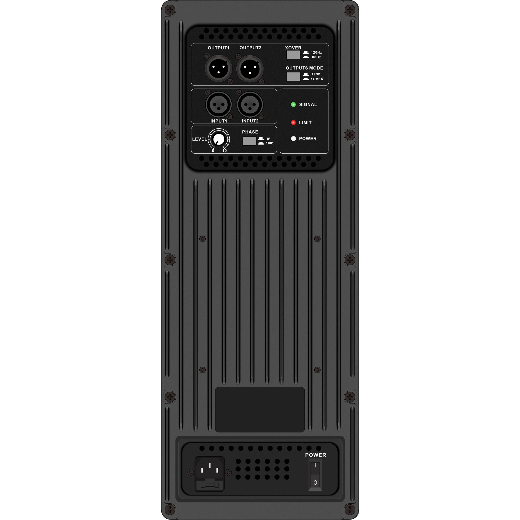 S15SUB Powered Subwoofer System erősítő